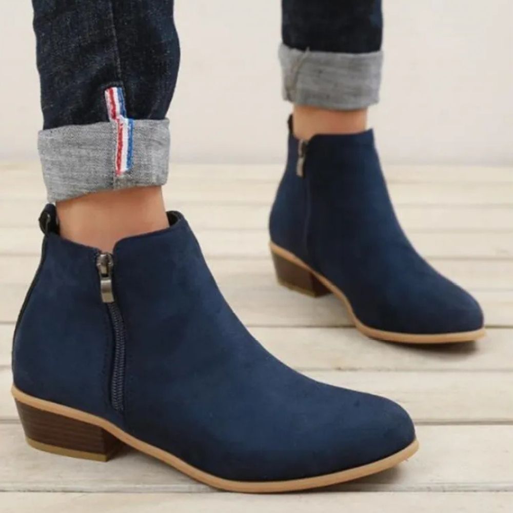 Corinne | Women’s Stylish Low Heel Ankle Boots