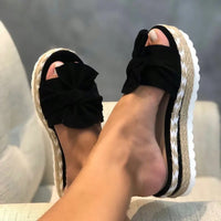 Bella | Women’s Summer Bow Wedges Sandal