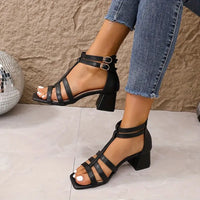 Layla® | Elegant Sandals With Cuban Heels