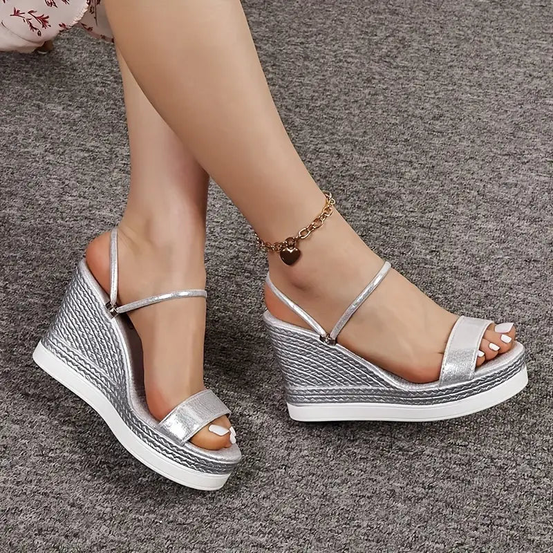 Belén® | Luxe Casual Sandal With Keilabsatz