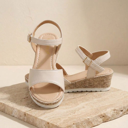 Bianca | Women’s Buckle Wedge Sandals