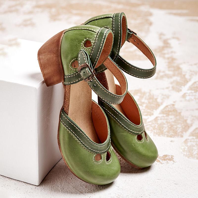 Yolanda® | Comfortable sandals with low heels
