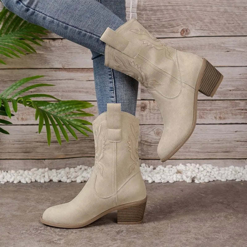 Melissa | Women’s Summer V-Cut Denim Boots