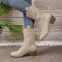 Melissa | Women’s Summer V-Cut Denim Boots