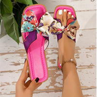 Heather | Chic Women's Summer Bow Square Toe Sandals