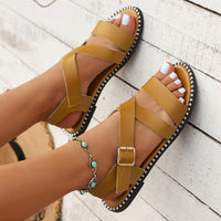 Monica | Women’s Stylish Buckle Beach Sandals