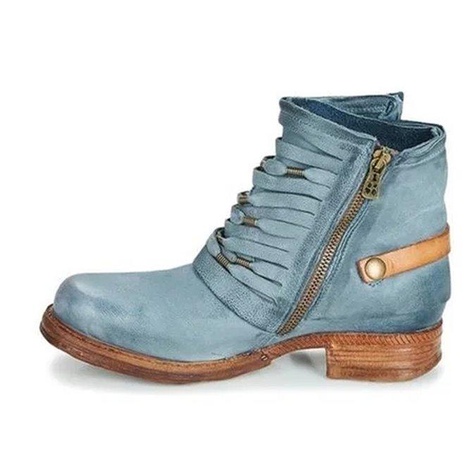 Emma | Women’s Casual Trendy Strap Short Boots