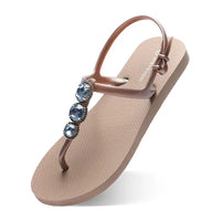 Claire | Women’s Slip-On Herringbone Sandals