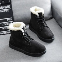 Skye | Women’s Casual Flat Heel Martin Boots – Lace-Up Short Ankle Style