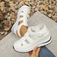 Renata® | Orthopedic sneaker sandals made of vegetable leather