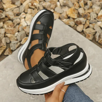 Renata® | Orthopedic sneaker sandals made of vegetable leather