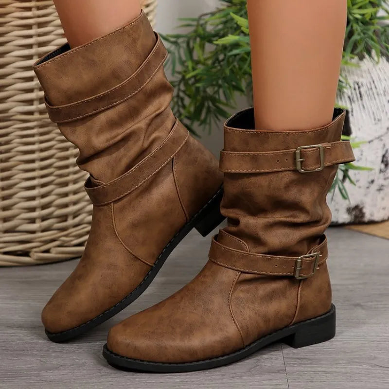 Rosa | Western Mid-Height Boots