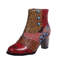 Cole | Vintage National Style Boho Women’s Martin Boots