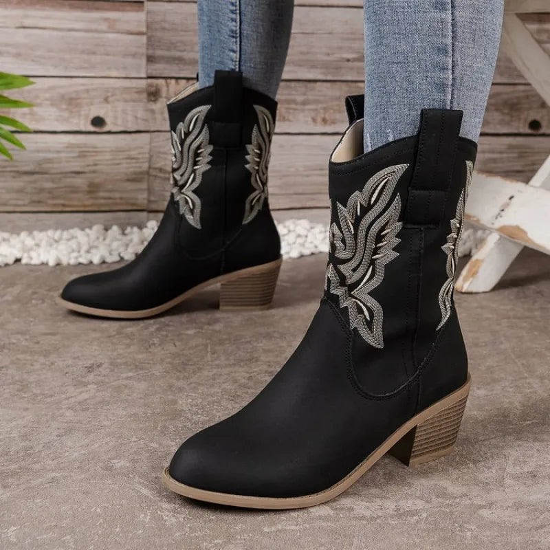 Melissa | Women’s Summer V-Cut Denim Boots