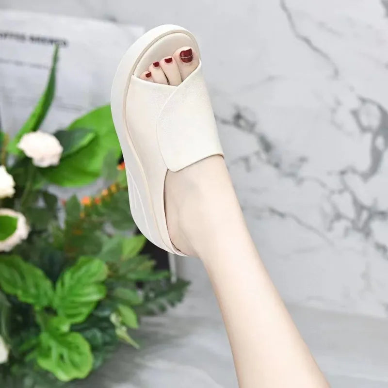 Sienna | Women Soft Leather Wedge Sandals for Women