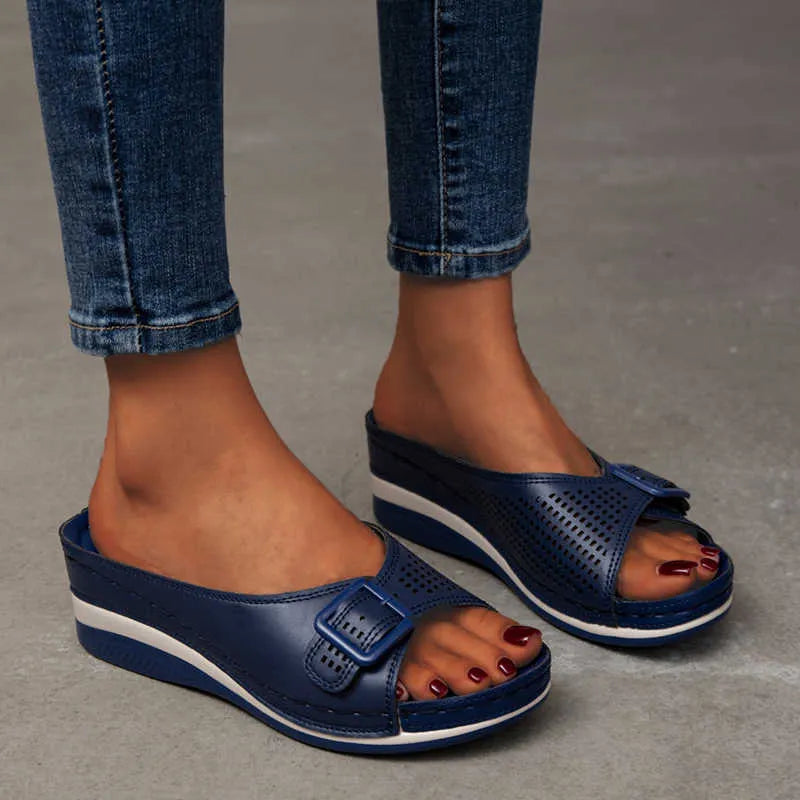 Helga® | Orthopedic Sandals With A Soft Footbed