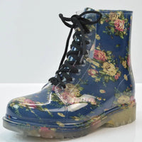 Ashley | Women’s Summer Waterproof Floral Boots