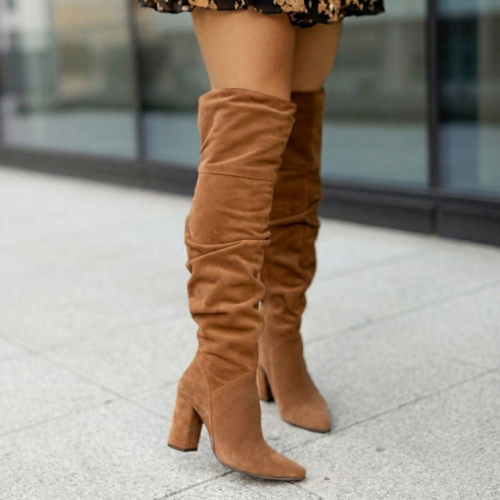 Audrey | Women’s Over The Knee High Heel Boots