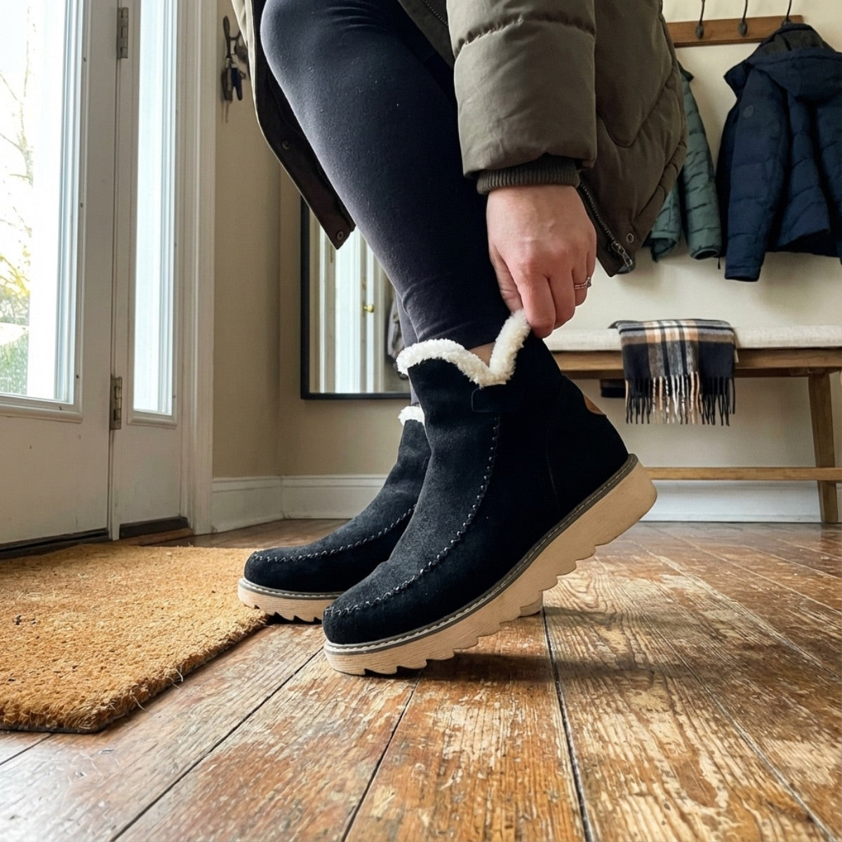 Camille | Women’s Stylish Warm Ankle Boots