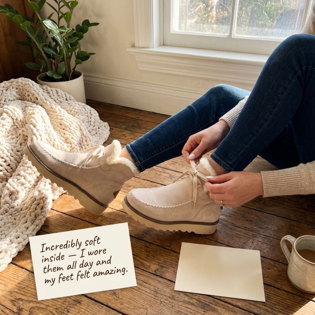 Camille | Women’s Stylish Warm Ankle Boots