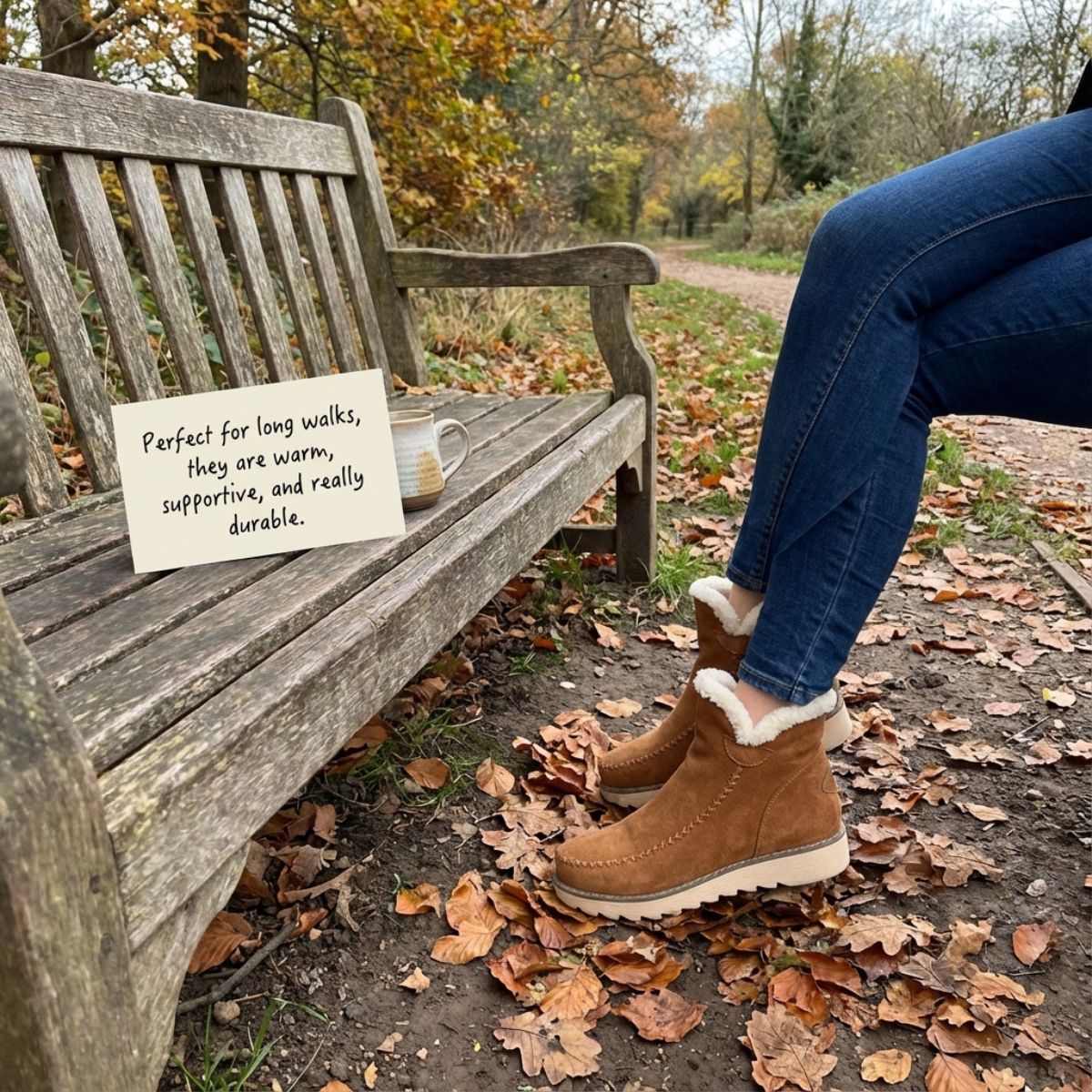 Camille | Women’s Stylish Warm Ankle Boots