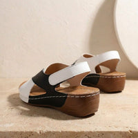 Carmen | Women’s Colorblock Wedge Sandals