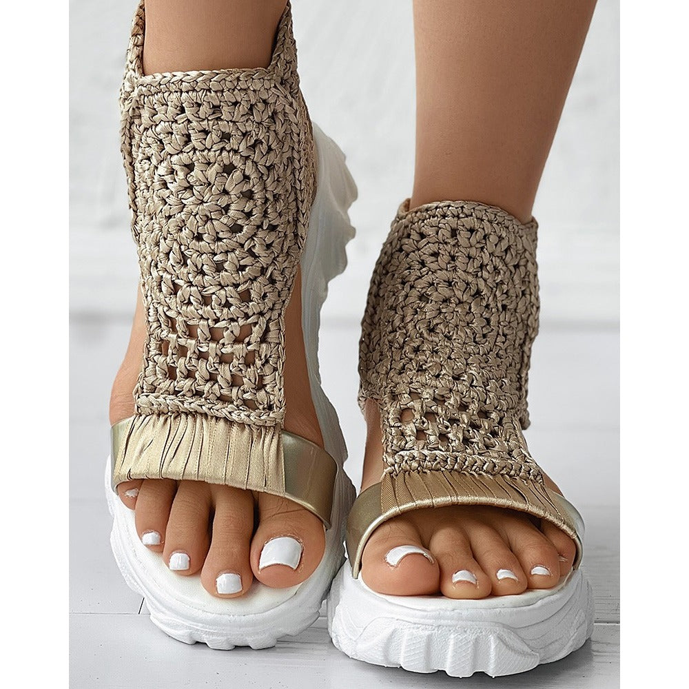 Natalia® | Dames Braided Sandals