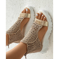 Natalia® | Dames Braided Sandals