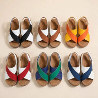 Carmen | Women’s Colorblock Wedge Sandals