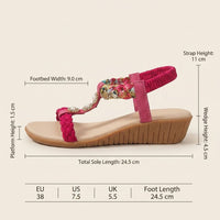 Maya | Women’s Boho Braided Sandals