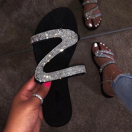 Janeth® | Elegant Crystal Sandals