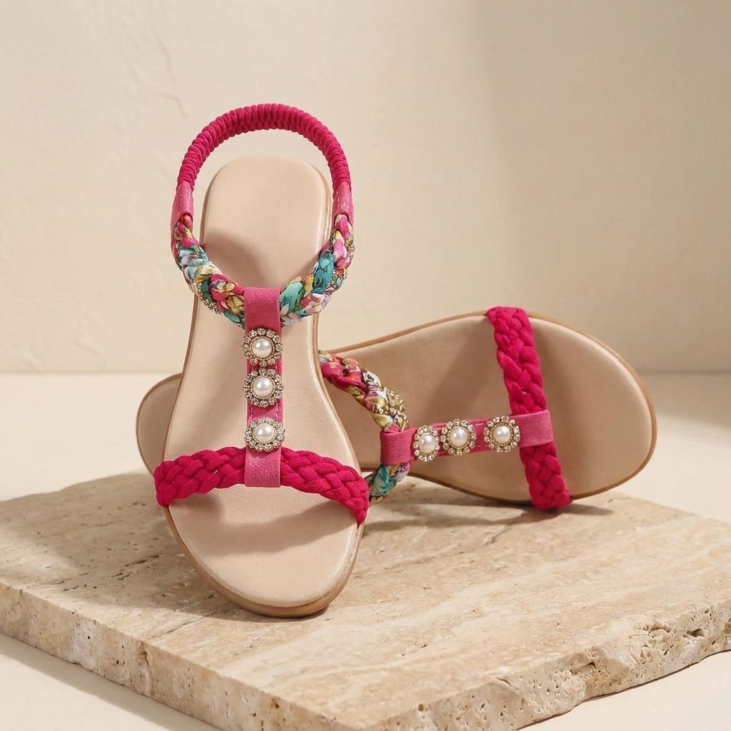 Maya | Women’s Boho Braided Sandals
