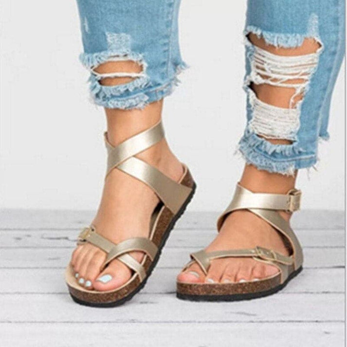 Brigida® | Elegant Sandals With Leather Straps