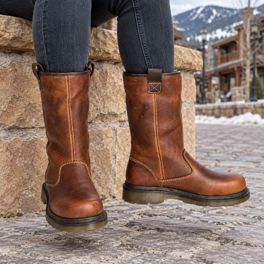 Jacklyn | Chic Women’s Leather Winter Boots