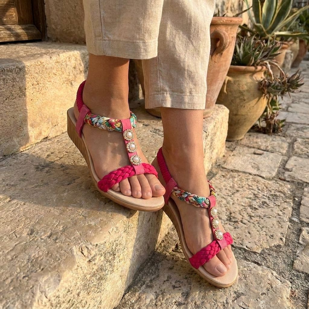 Maya | Women’s Boho Braided Sandals