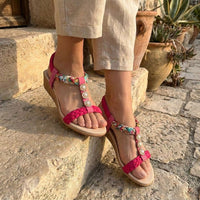 Maya | Women’s Boho Braided Sandals
