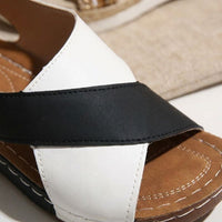 Carmen | Women’s Colorblock Wedge Sandals