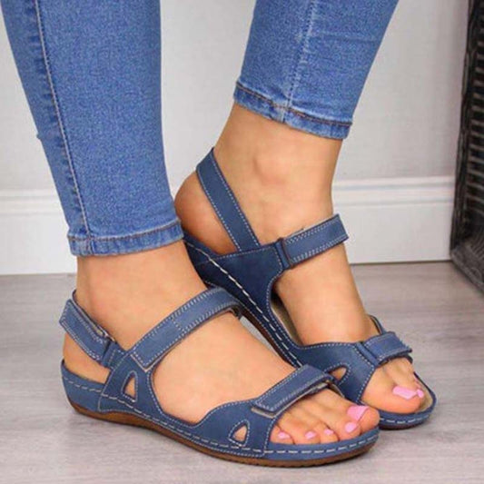 Inés® | Ergonomic Women'S Sandals With Velcro Fastening