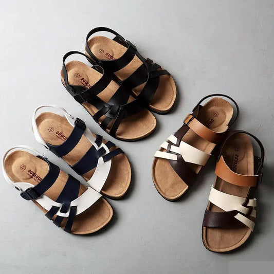Tracy® | Orthopedic Leather Sandals