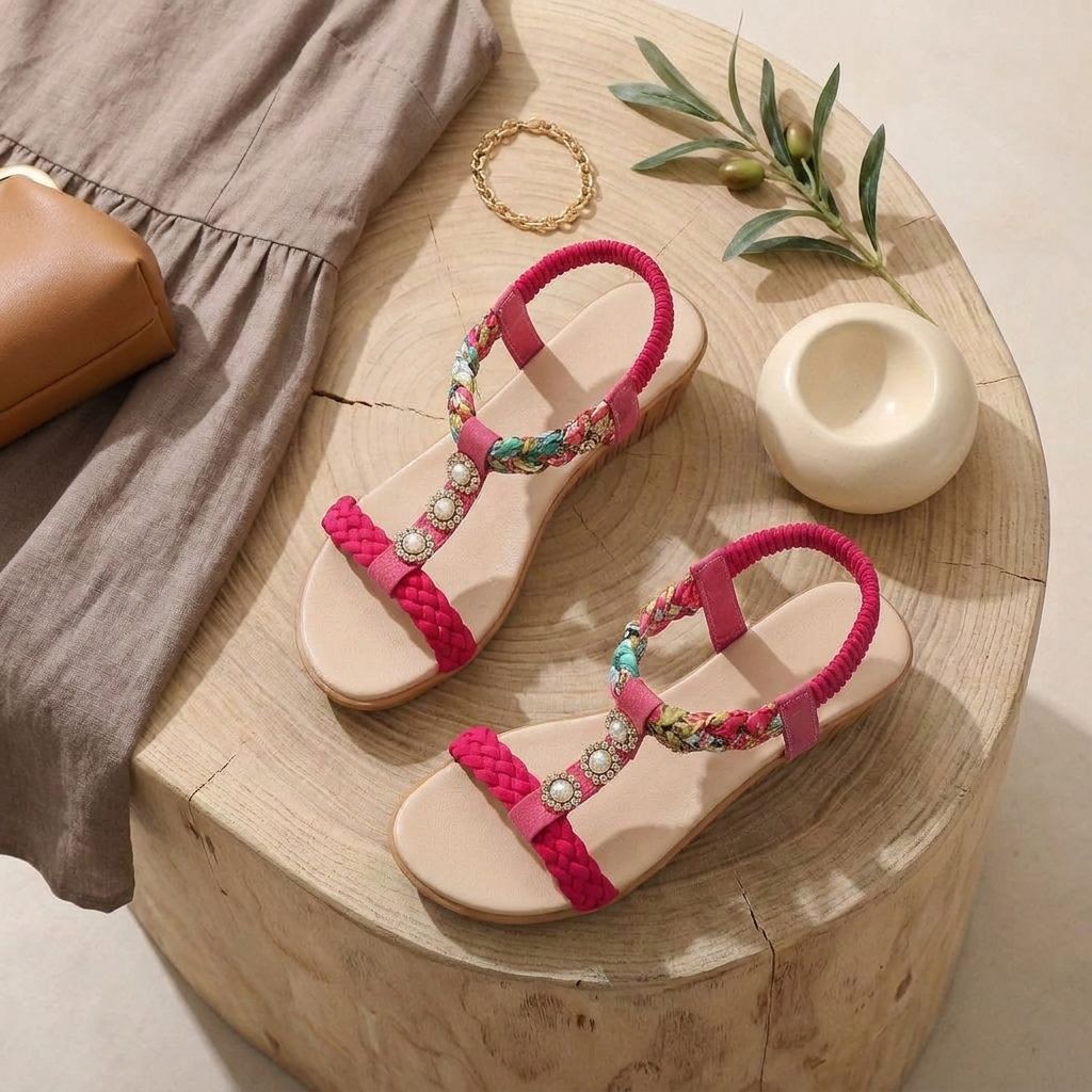 Maya | Women’s Boho Braided Sandals