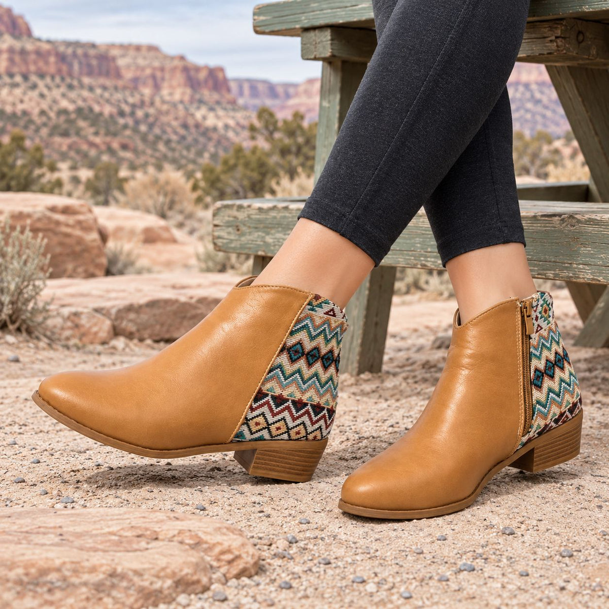 Thalia | Women’s Side Zip Short Boots