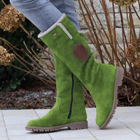 Elly | Women’s Mid Calf Boots With Fur Lining