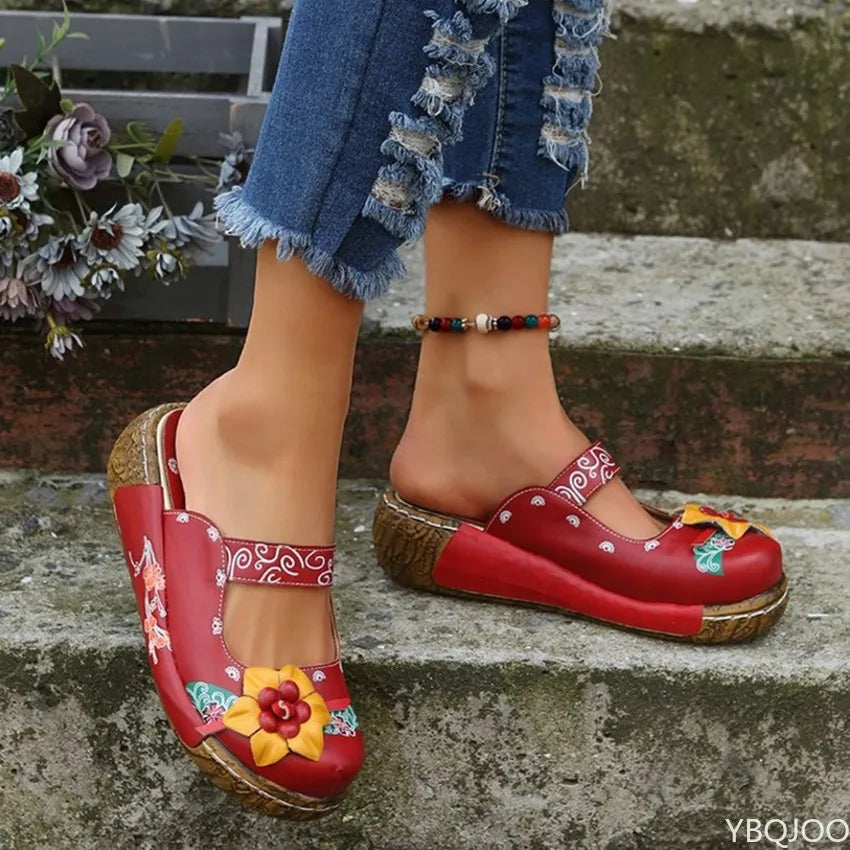 Yasmina® | 3D Flower Design Fashionable Sandals