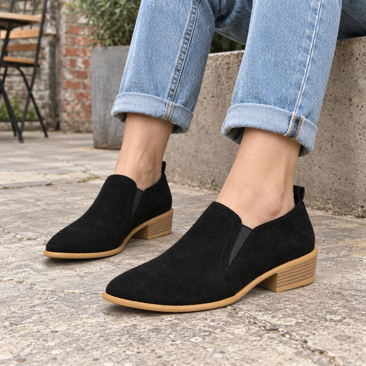 Winona | Women’s Comfortable Low Heel Short Boots