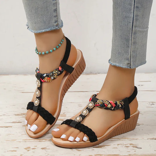 Maya | Women’s Bohemian Braided Sandals