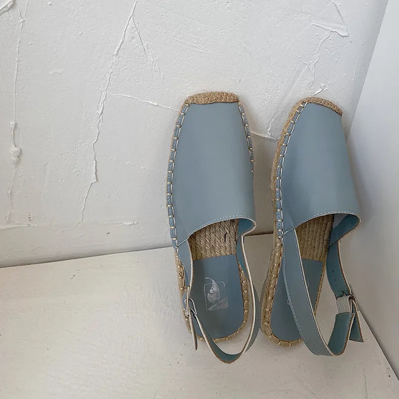 Sophia | Women’s Soft Leather Fisherman Flat Sandals