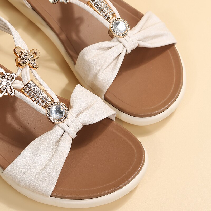 Camille® | Bohemian inspired flat sandals
