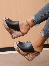 Brigitte® | High heel sandals made of PU leather