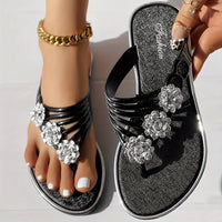 Vittoria® | Diamond flower sandals