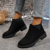 Kimberly | Women’s Chunky Heel  Low-Cut Boots